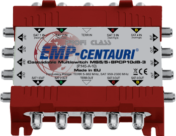 EMP-Centauri MS5/5+8PCP10dB-3 cascade multiswitch