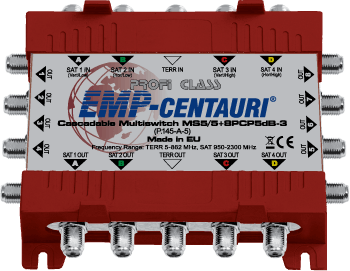 EMP-Centauri MS5/5+8PCP5dB-3 cascade multiswitch