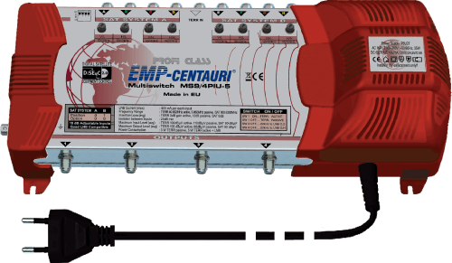 EMP-Centauri MS9/4PIU-5 DiSEqC multiswitch