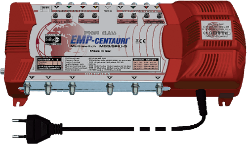 EMP-Centauri MS9/6PIU-5 DiSEqC multiswitch