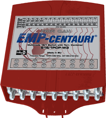 EMP-Centauri S16/1PCP-W3 DiSEqC switch