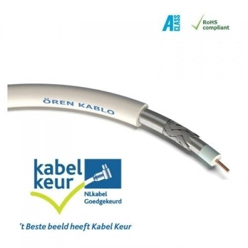 Oren HD113 (1.1/48) Klasse A+ EN50117 coax kabel - 100m