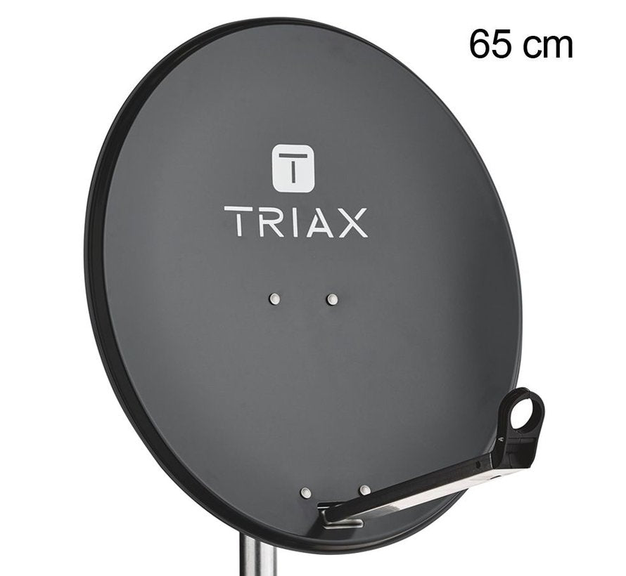 Triax Schotel 65 CM Camping Antraciet