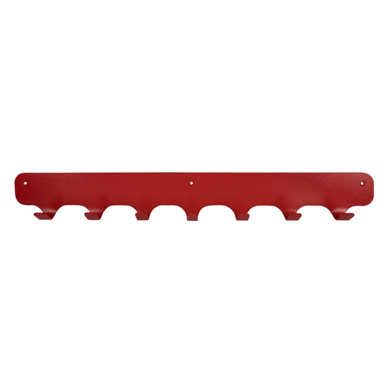 Wandkapstok Rood 7 Haken Rounded seven