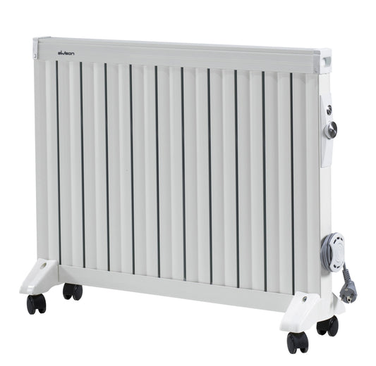 Alveon BRN-11 Elektrische Radiator Olieradiator 900W Aluminium Wit