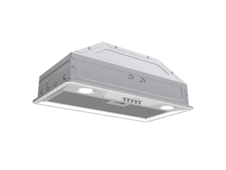 Wiggo WE-D631B(W) - Inbouw Afzuigkap - 60cm  - Wit