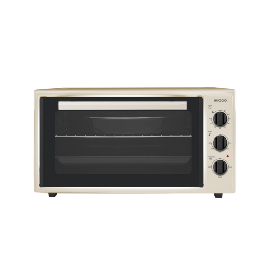 Wiggo WMO-E456(C) - Vrijstaande oven - 45 liter - Creme